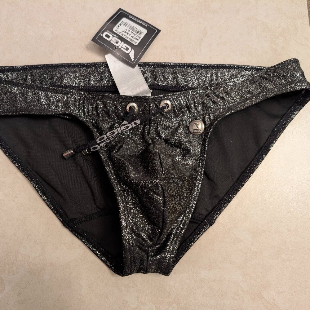 GIGO Metallic Swim Brief